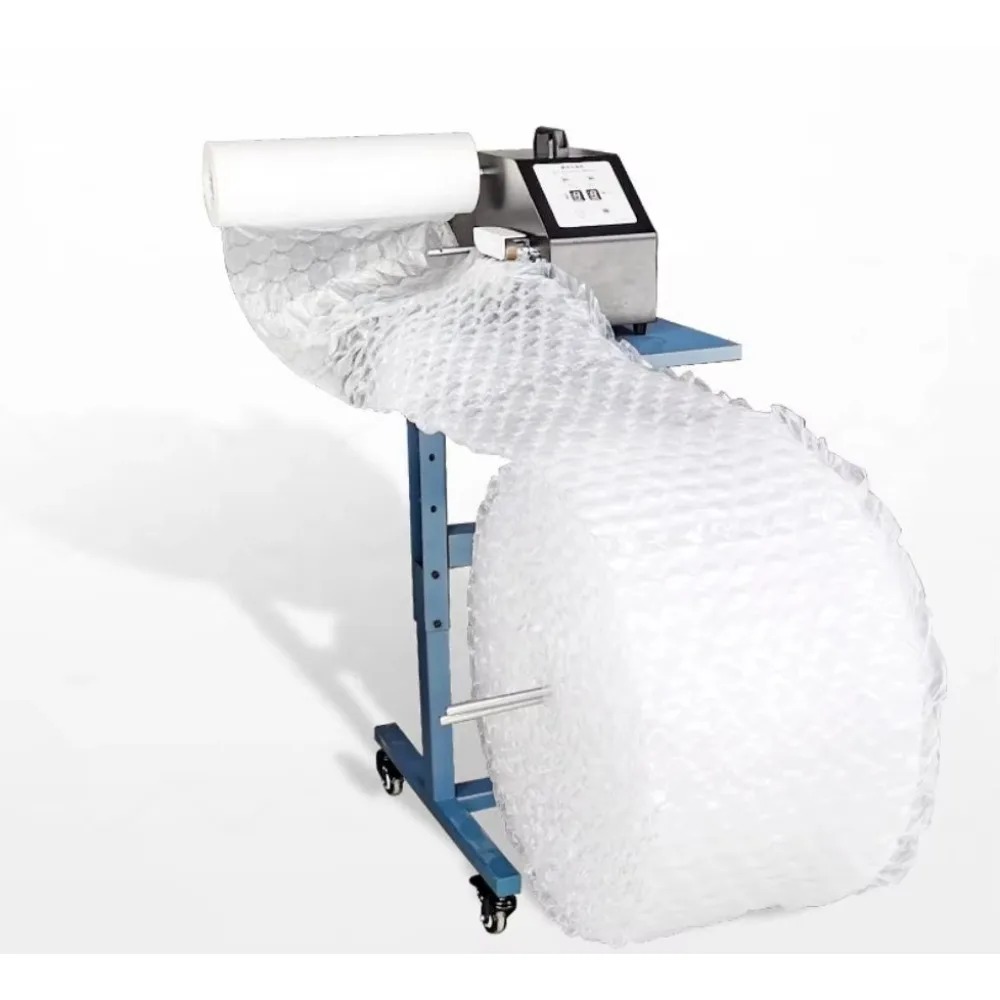 Air Bubble Wrap Roll Packaging - Machine à gonfler les coussins d'air