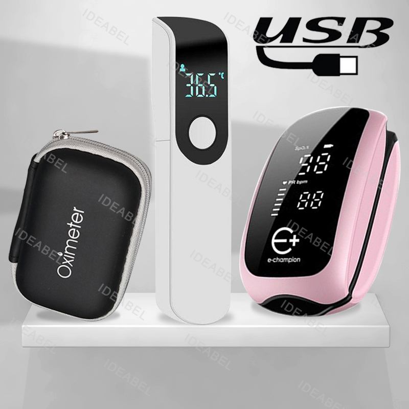 Pulse Oximeter Fingertip Rechargeable - Oxymètre de pouls médical rechargeable avec