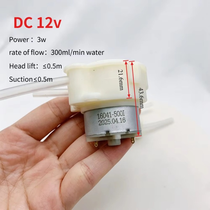 Micro-pompe péristaltique DC 1 - Mini Peristaltic Pump 12V avis et prix