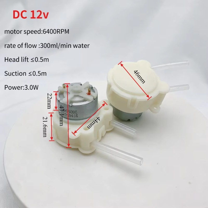 Micro-pompe péristaltique DC 1 - Mini Peristaltic Pump 12V avis et prix